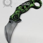 Karambit Green Skull