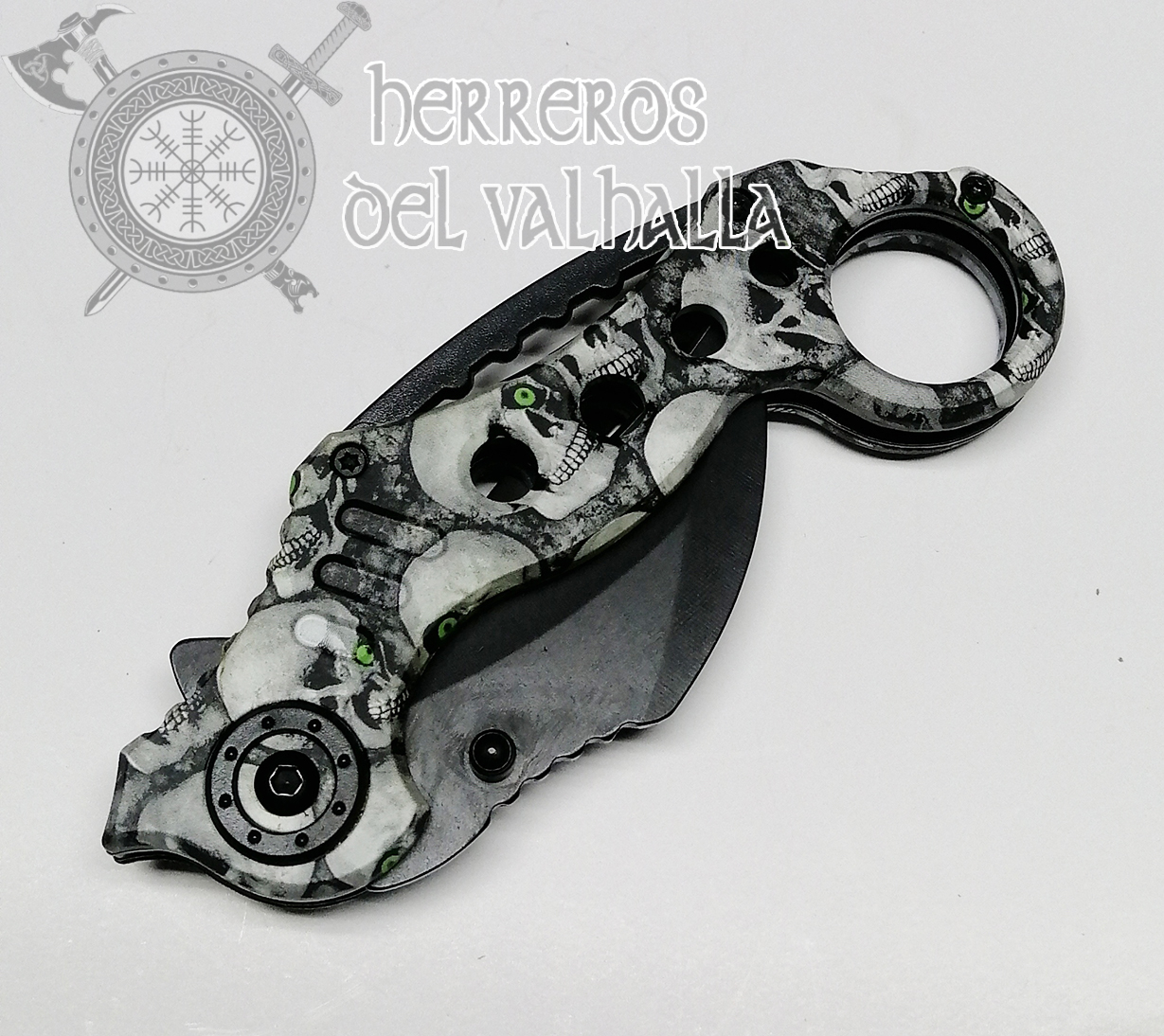 Karambit White Skull - Imagen 3