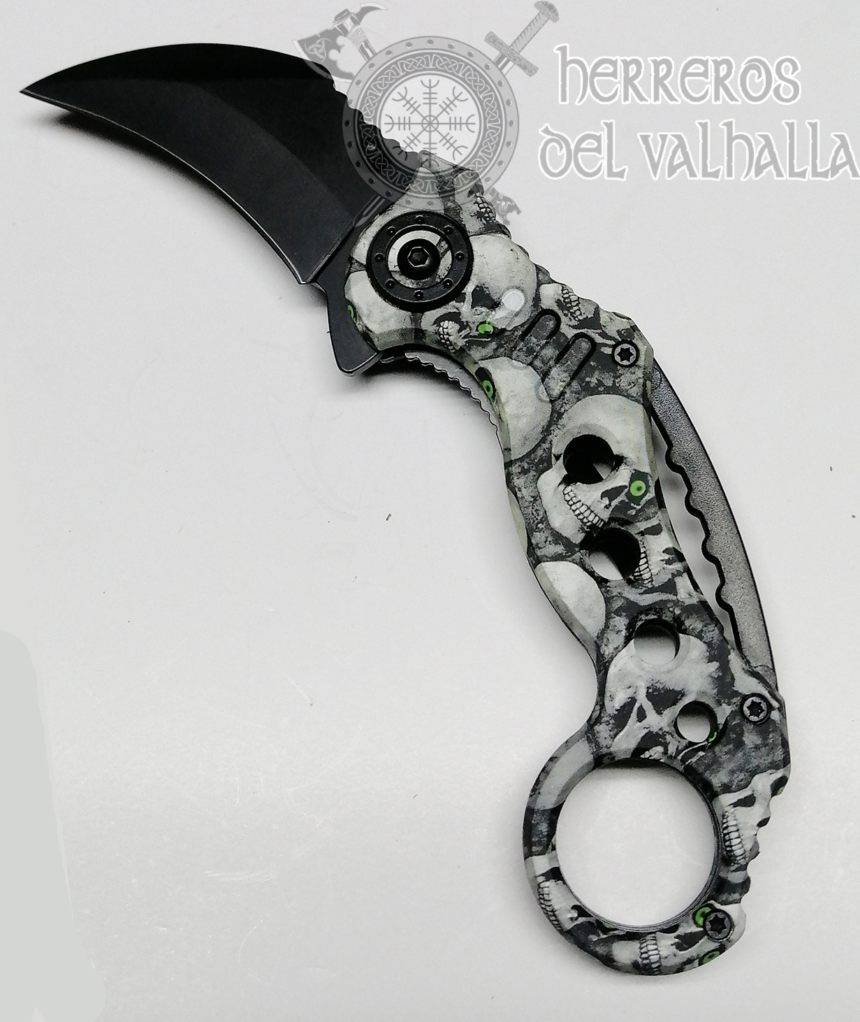 Karambit White Skull - Imagen 2