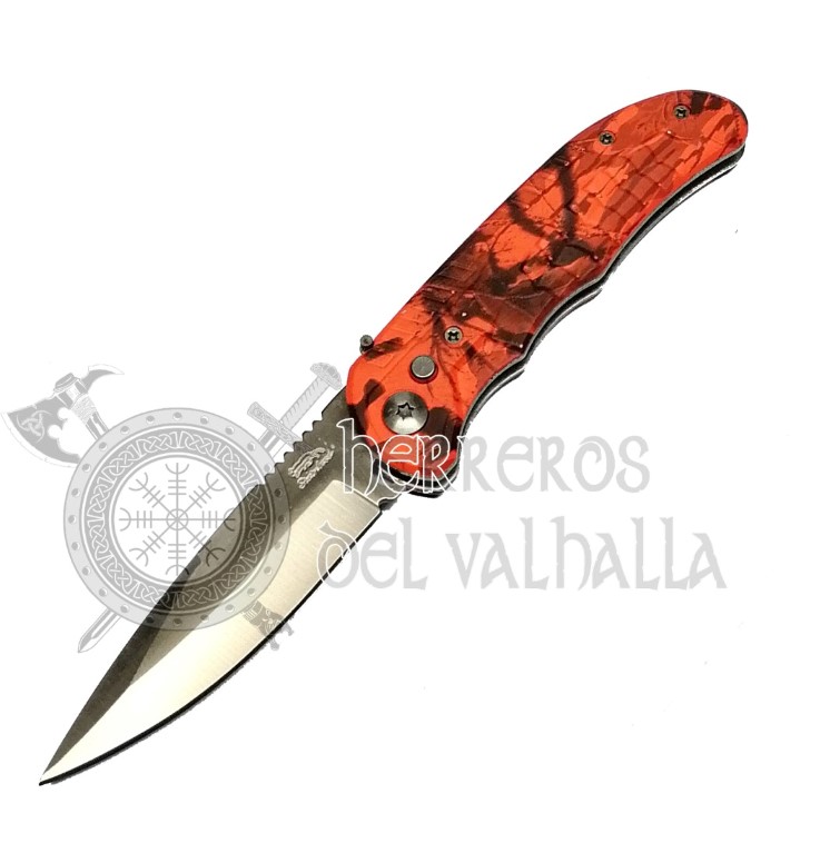 Navaja Automatica Orange Ghost