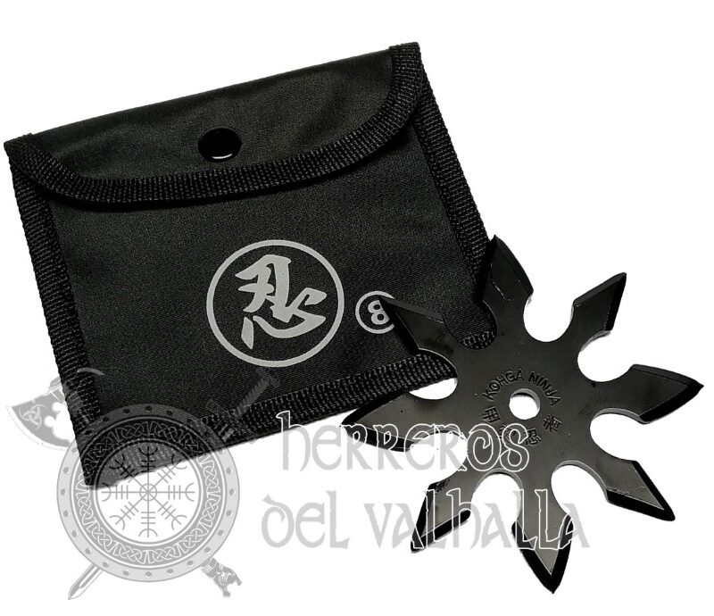 Shuriken 8 Puntas Negro
