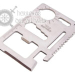 Tarjeta multiuso Plateada 11 en 1