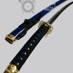Katana Azul con Dorado