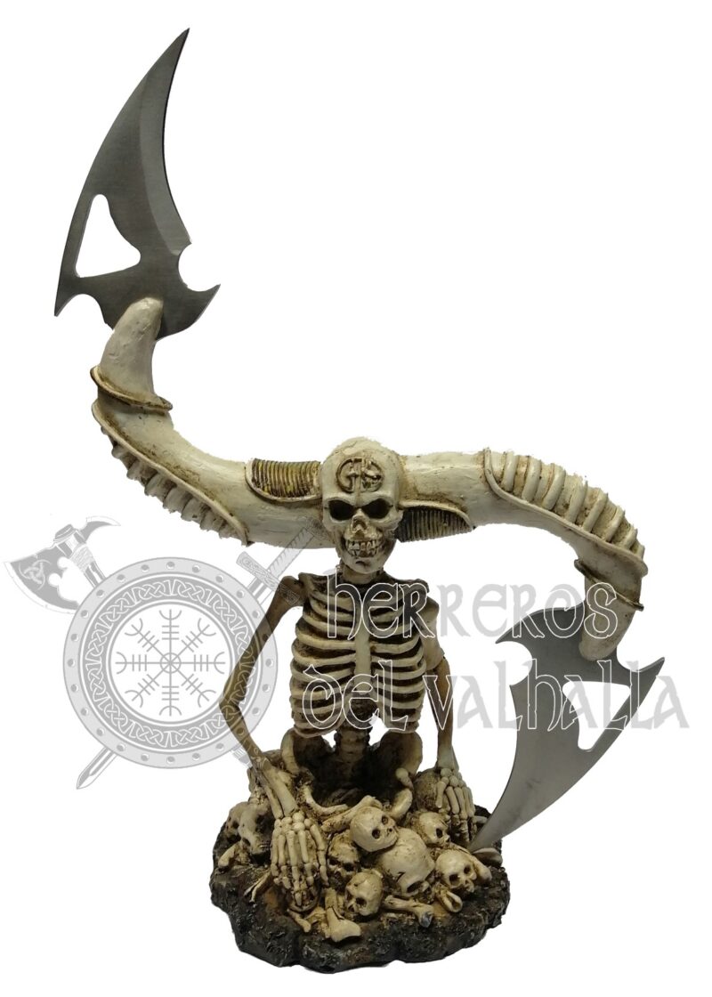 Cuchillo Doble Skull Throne