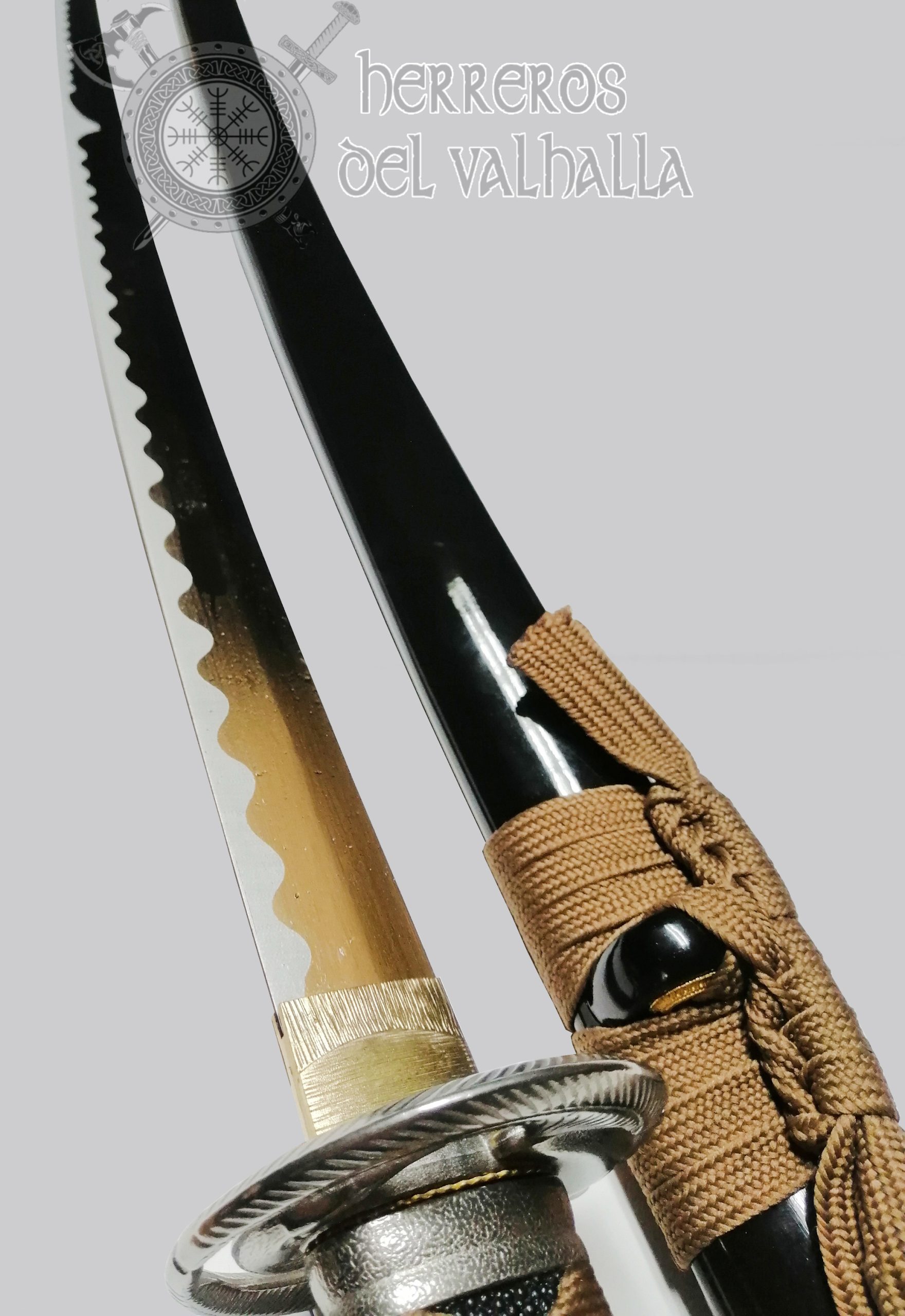 Katana Funcional Acero 1065 - Winged Phoenix - Imagen 4