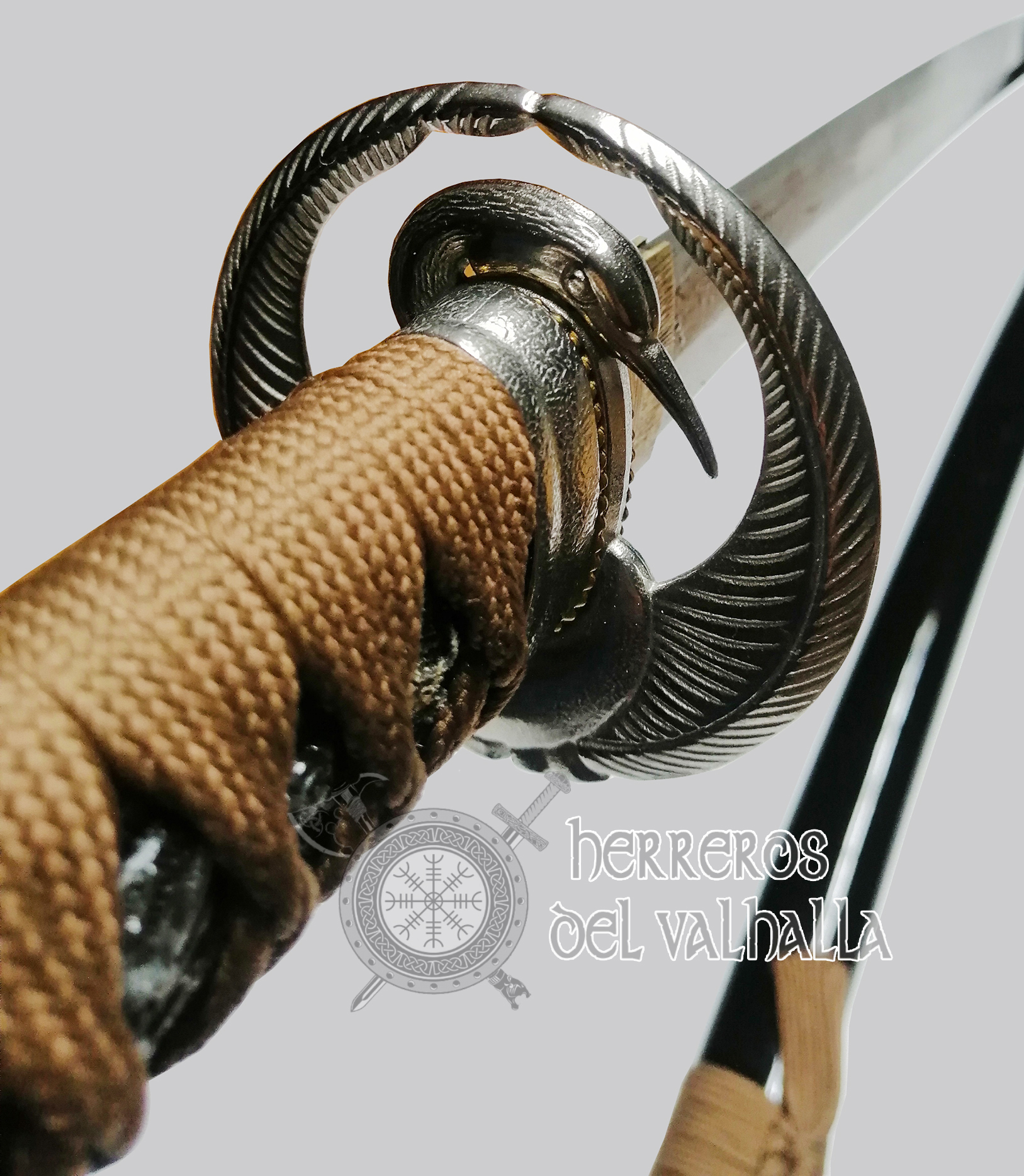 Katana Funcional Acero 1065 - Winged Phoenix - Imagen 3