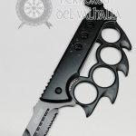 Manopla Navaja Desollador Negro
