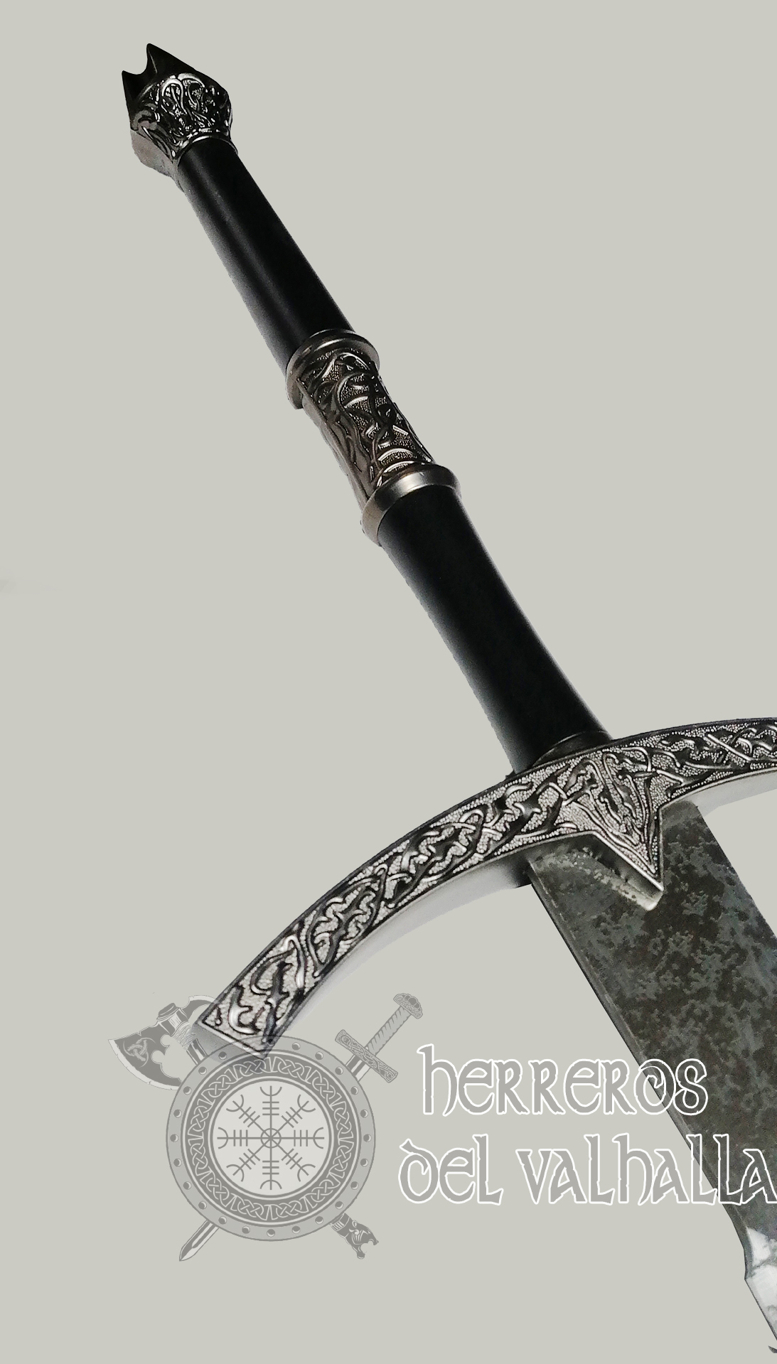 Espada Acero Señor de los Nazgul - Rey Brujo de Angmar -El Señor de los Anillos - Imagen 3