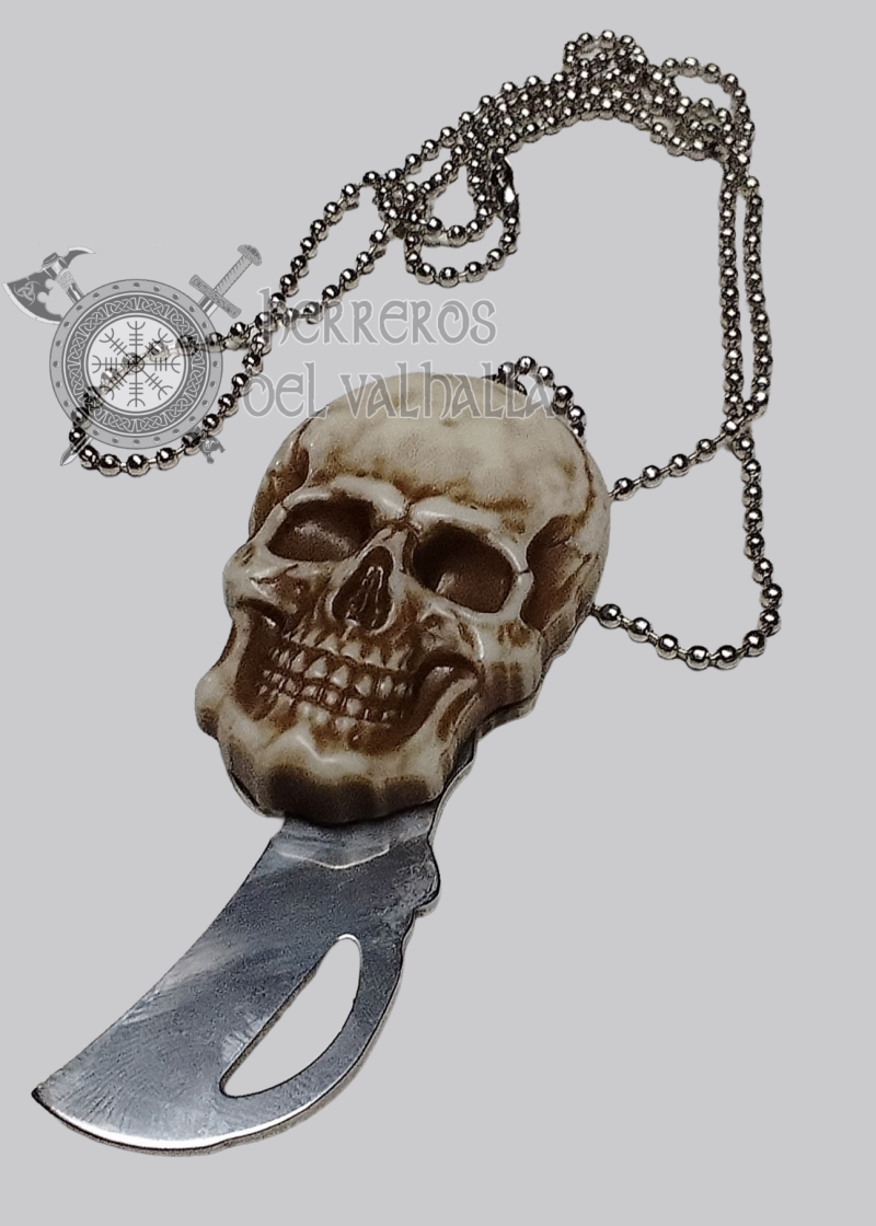 Collar Cuchilla Calavera